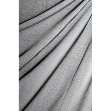Paire de vitrages unis - 60x140cm - Gris anthracite
