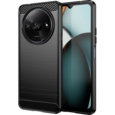 Schutzhülle für Xiaomi Redmi A3, Carbon, Schwarz (1/5)