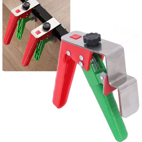 Montagewerkzeug für die Holzbearbeitung: Schubladenklemme aus Edelstahl, Schnellspannklemme, Schubladenclip. (1/5)
