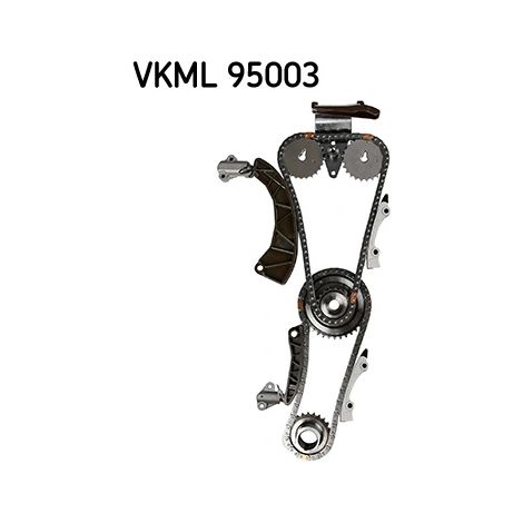Kit de distribution par chaîne SKF VKML 95003 HYUNDAI 24351-2A000 24351-2A001