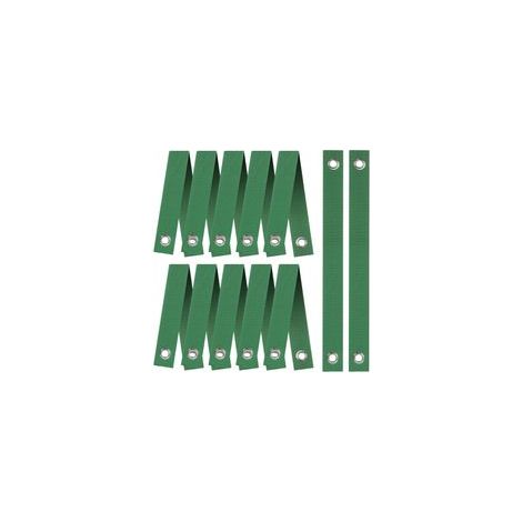 Lot de 12 attaches pour arbres, sangle nylon résistante, idéale pour soutenir les plantes, arbres et tuteurs d'extérieur