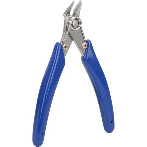 Pince coupante diagonale électrique portable en acier inoxydable, outil de coupe de fil électronique, coupe-câble professionnel (1/5)