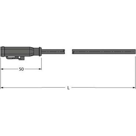 [NEUWERTIG] Turck 6936701 Sensor /Aktor Anschlussleitung Verbindungsleitung (1/2)