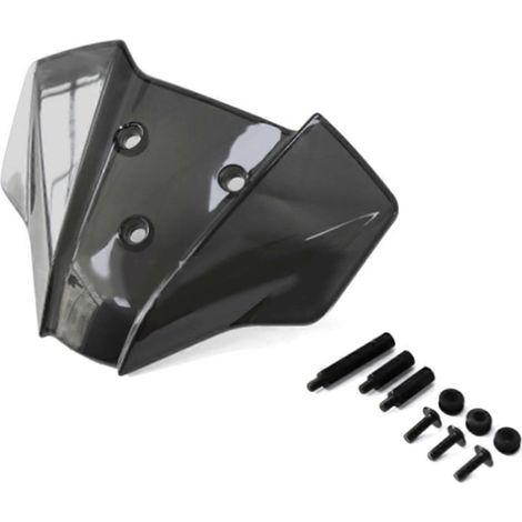 Pare-brise de moto pour 390 125 DUKE390 DUKE125 Noir--