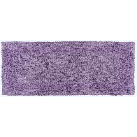 HOMESCAPES Luxury Reversible Bath Mat Runner - Lilac