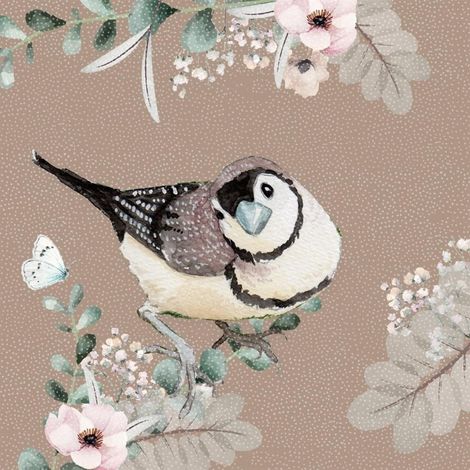 Swarovski-Kartenquadrat CL4704 Vogel
