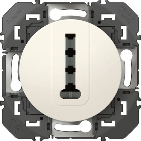 Die kombinierbaren weißen Dooxie Telefonstecker mit 8 Kontakten in T-Form
