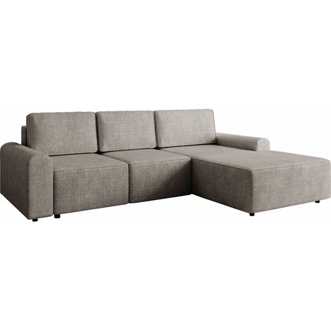 Sofá rinconero Stonecrest 105, Sierra 748, Función de descanso, Almacenaje, 258x168x85cm, 0