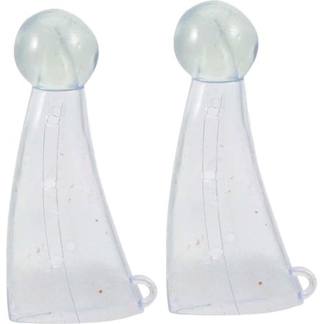 Housse de Protection Corne Bovins 1 Paire Silicone Robuste Accessoire Agricole Anti-Combat Couvre-Corne pour Vache Outil de Sécurité pour Élevage Empêche le Bétail de Se Blesser (1/5)