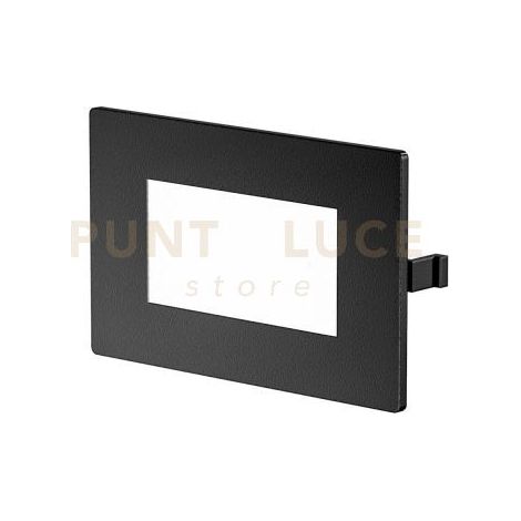 GES2131- SEGNAPASSI POLICARBONATO ANTRACITE A LED 3000-4000-5000K 203-260-250LM 3W IP54 DA INCASSO