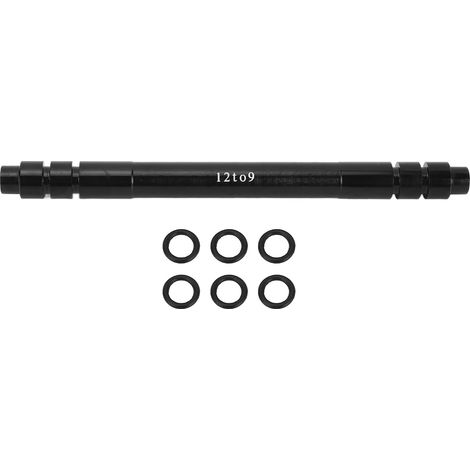 12-mm-auf-9-mm-Steckachsen-Nabenadapter aus Aluminiumlegierung für Rennräder und Mountainbikes, 135 mm / 5,3 Zoll (1/5)