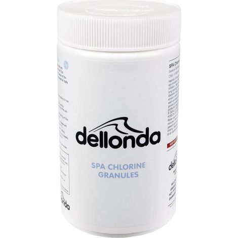 Dellonda DL50 Chlorine Granules for Hot Tubs/Spas & Swimming Pools 1kg
