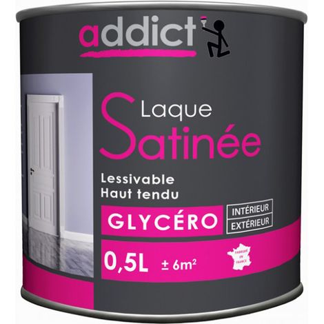 Lackfarbe Glycéro Satin 0,5l Irisches Grün - Addict