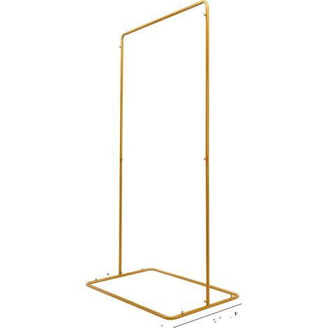 Hochzeitsbogenständer, robuste Eisenkonstruktion, anpassbares Design, Gold, L (1/2)