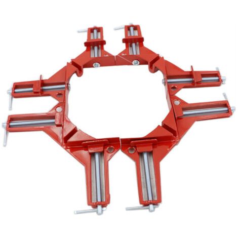 4pcs 90 Degrés angle droit Clamp Cadre photo Coin