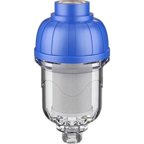 Wiederverwendbarer 1/2-Zoll-Sedimentfilter — Selbstreinigendes Edelstahlgewebe 316 (Filtrationsgenauigkeit: 40 µm) — Vorfilter für Waschmaschinen und Warmwasserbereiter (1/5)