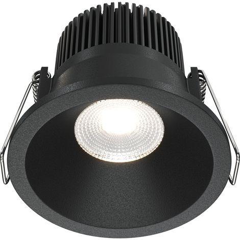 Faretto incasso soffitto Maytoni Zoom LED 6W 4000K IP65 nero (1/5)