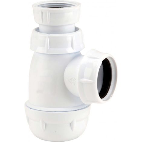 Sifón bidé ajustable con base corta desmontable - 0201002