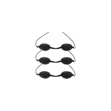 3 Pcs Lunettes de Protection UV, Lunettes Solarium Lunettes Protection UV Conviennent pour la Beauté Laser IPL Convient à la Clinique de Beauté ou à la Maison