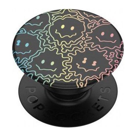 Pop Grip pour Smartphones - POPSOCKETS - Standard - Noir - Design Feel the Bass - Rétractable ultraléger (1/4)