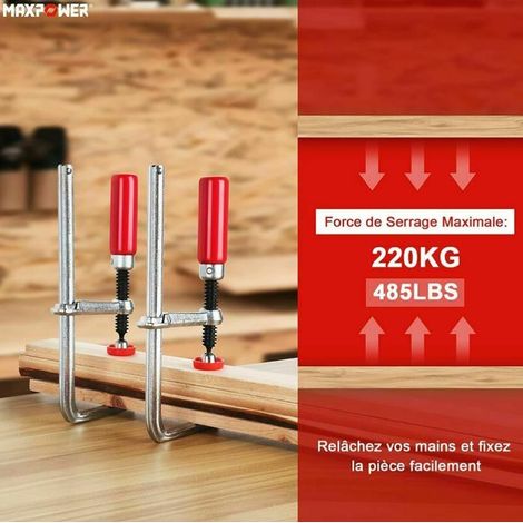 Collier de rail de guidage 2 pièces 160x60mm pour rail de guidage et système de rail de guidage - (1/4)