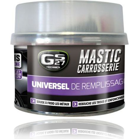Mastic universel de remplissage, carrosserie, 500g - GS27