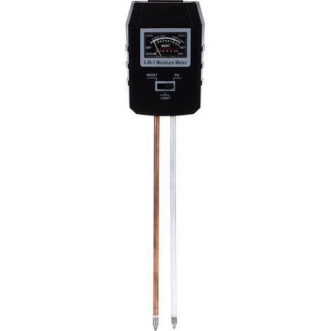 Compteur de sol 3-en-1, testeur simple de pH, humidité et luminosité pour plantes, intérieur et extérieur RZ97 (1/5)