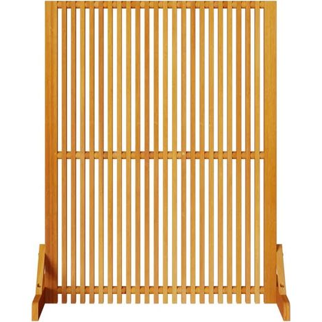 Écran de confidentialité marron 79,5 x 50 x 110 cm (1/5)