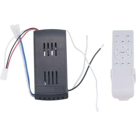 Kit Télécommande Universelle Ventilateur Plafond 40W 6 Vitesses Synchronisation Lumière CC