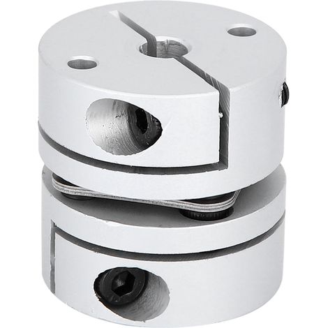 Accouplement à diaphragme unique GS-26x26-5x5, arbre métallique pour moteur pas-à-pas, raccord de transmission rigide, accessoire de fixation 5x5mm, pièce de rechange industrielle. (1/5)