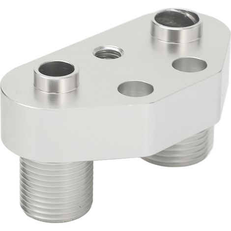 Kit de réparation d'adaptateur pour compresseur de climatisation, en alliage d'aluminium, avec raccord droit étanche pour compresseur Sanden SD7B10 7176 (1/5)