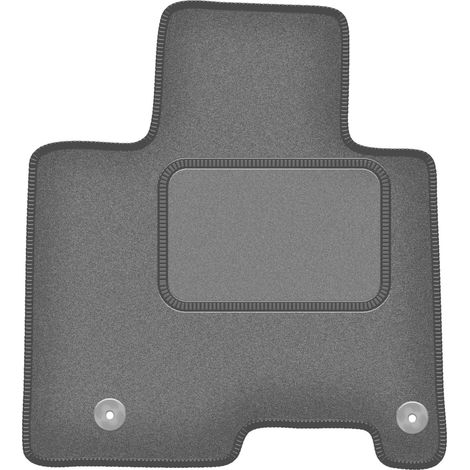 Tapis de sol conducteur en velours pour : Kia Sportage V SUV hybride (2021-) graphite (1/5)