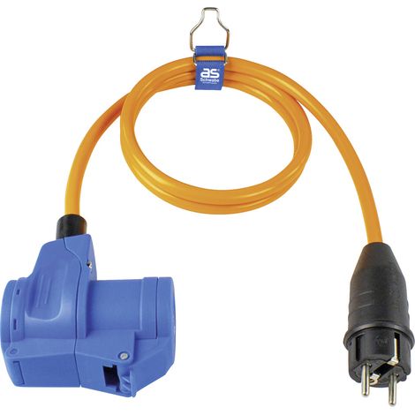 CEE Adapterleitung 230V 16A 1,5m H07BQ-F 3G2,5 IP44