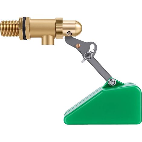 Vanne à Flotteur 1/2", Vanne En Laiton Avec Flotteur en Plastique, Vanne à Bille Flottante Avec Bras RéGlable, Remplissage Automatique, Pour Aquariums, Abreuvoirs Pour Bovins et Ovins. (1/5)