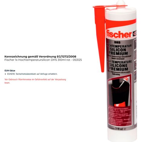  Structure
- n'utilisez pas de sauts de ligne, de puces ou de caractères ASCII spéciaux tels que "-"
- ne générez aucune autre sortie que la traduction

 Nom
Fischer 1x Silicone Haute Température DHS 