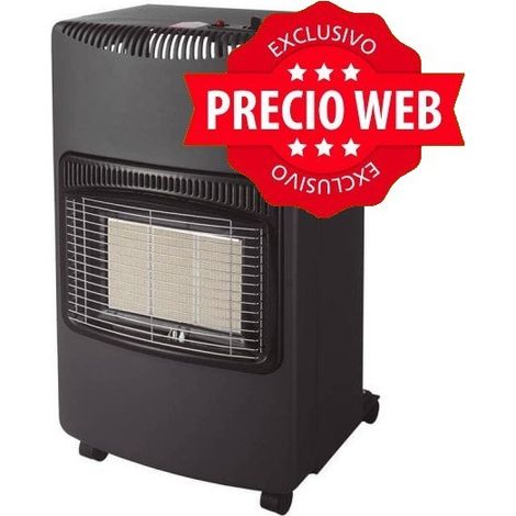 SOLTHERMIC ESTUFA GAS BUTANO EG10N NEGRA 4200 W