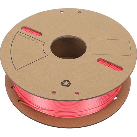 Filament PLA soyeux, diamètre 1,75 mm, 1 kg (2,2 lbs), vitesse d'impression 40-500 mm/s, filament monochrome pour imprimante 3D Bambu Lab (1/5)