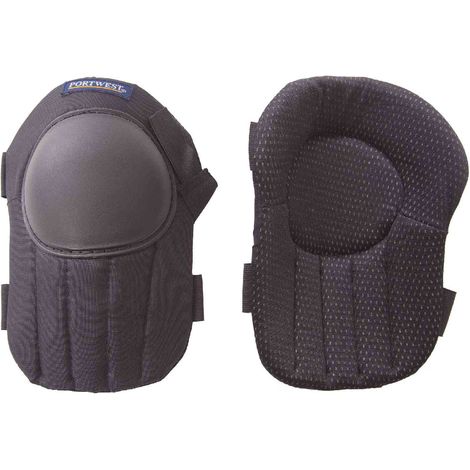 Portwest – Genouillères ultra légères avec coque extérieure résistante – Conception enveloppante et mousse épaisse pour protection – Tissu intérieur respirant
