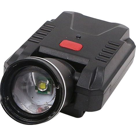 Lampe frontale rechargeable à clip avec mise au point, lampe frontale pour la pêche de nuit (1/5)