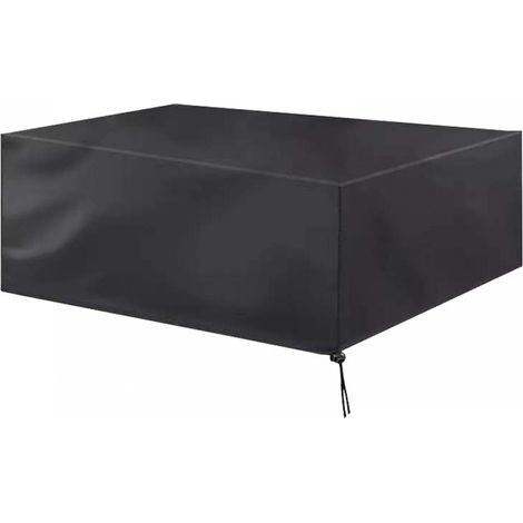 Garden Furniture Cover, 210D Oxford Fabric, Suitable for Table and Sofa Set (242 x 162 x 100cm) (1/4)