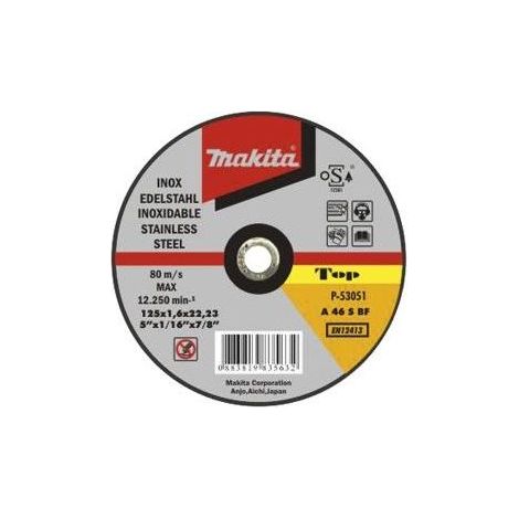 Disco da taglio Makita Inox 115 x 0,8mm - B-45727 (1/2)