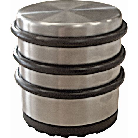 HSI Türstopper, Puck hoch, Edelstahl, 68x74mm, 1 STK (1/2)