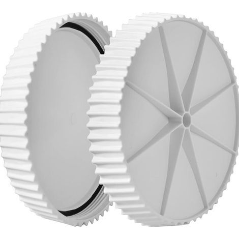 Kit de remplacement du couvercle de vidange de l'adaptateur de vide pour pompe à sable SFX1000 SFX1500S, comprenant un joint d'étanchéité et du ruban Téflon (couleur aléatoire). (1/4)