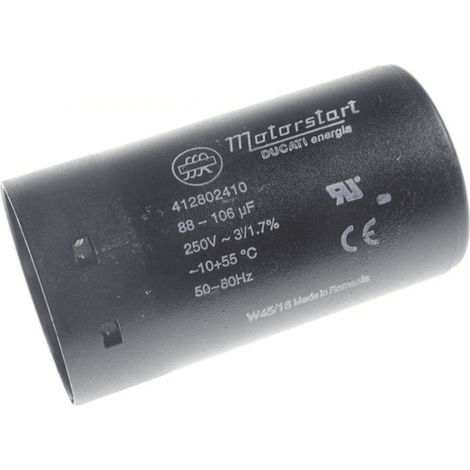 CONDENSATEUR 80 ΜF 250 V DE DEMARRAGE POUR REFRIGERATEUR - 333609 (1/3)