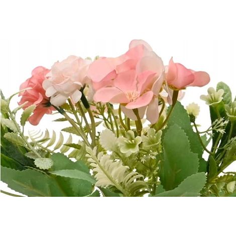 Plante fleurie en pot, fleur décorative, 24 x 18 cm (1/3)