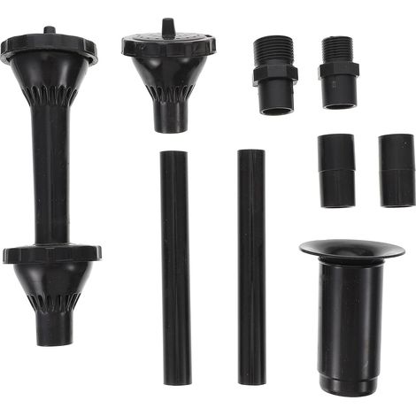 Water Fountain Nozzle Ensemble De 9 Buses De Fontaine Pour Pompe De Bassin TêTes De PulvéRisation D'Eau Multifonctions Pour Fontaine D'ÉTang Et Piscine Accessoires Pour Jet D'Eau ExtéRieur (1/5)