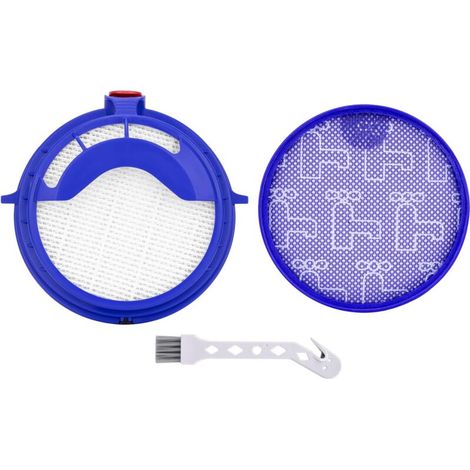 Ersatzfilter-Sets für Dyson dc25 Staubsauger-Kugelfilter, inklusive 1 waschbarer Vormotorfilter 919171-02 und 1 Hepa-Filter 916188-05, passend für DC-25-Modelle