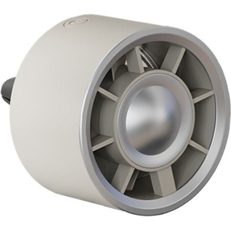Ventilatore per auto, USB, 3 velocità, con luce (kaki) (1/5)