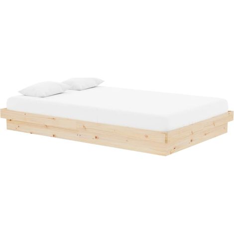 vidaXL Giroletto in Legno Massello 120x190 cm Small Double (1/4)