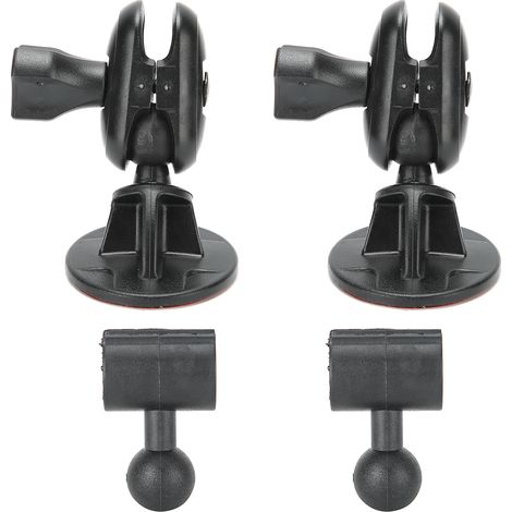 2 pièces Support de Caméra de Tableau de Bord, Support Universel à Ventouse Réglable à 360° pour Enregistreur (1/5)